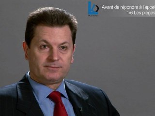 Appel d'Offre: 1/6 Les pièges à éviter par Emmanuel Portanéry