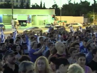 Crowd hails Greece's far-right ahead of elections