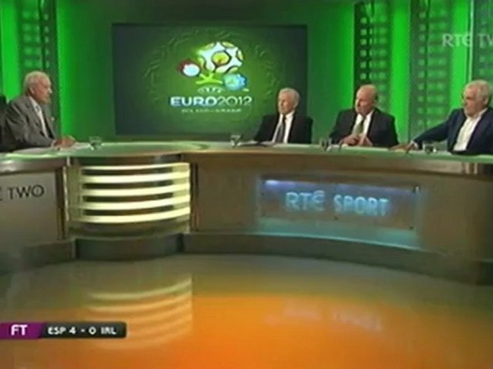Spain 4 - 0 Ireland - Euro 2012 - RTE (Part 4 of 4)