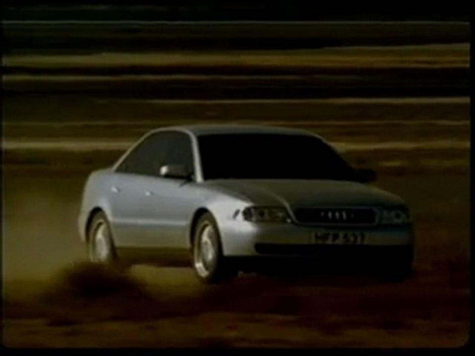 Audi A4 advert