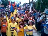Así transcurrió parte de la caminata del candidato Henrique Capriles Radonski en Barinas