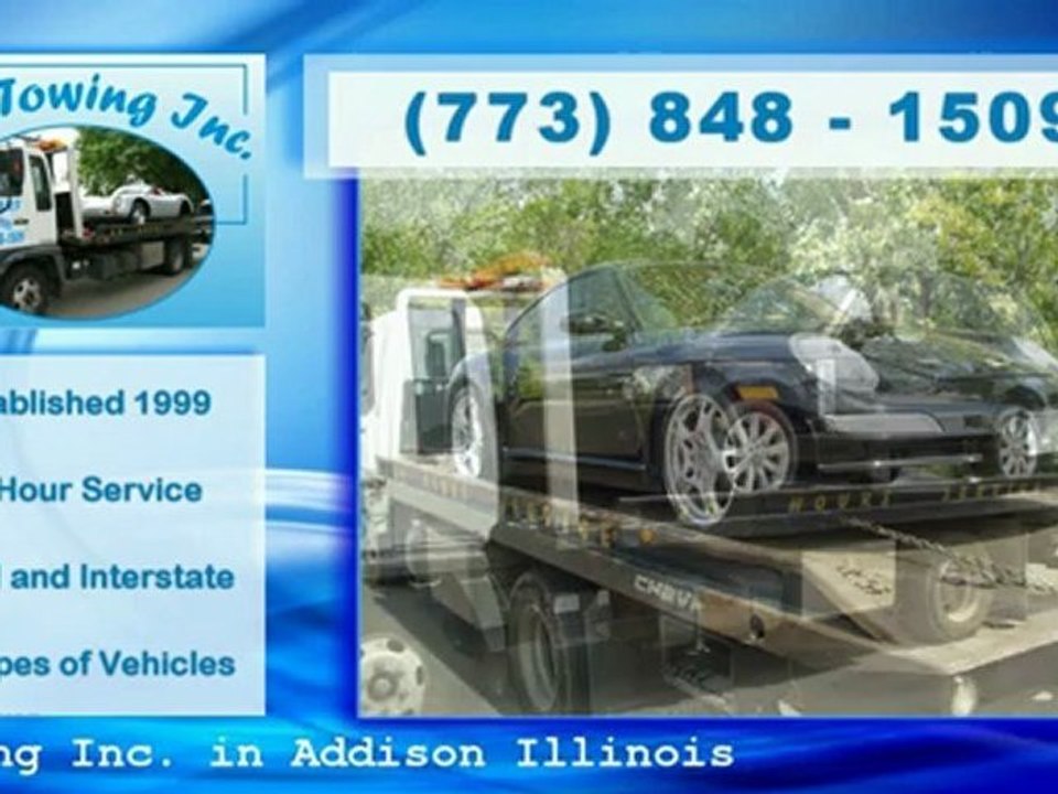 Towing in Addison IL (773) 848-1509 Vehicle Towing Service