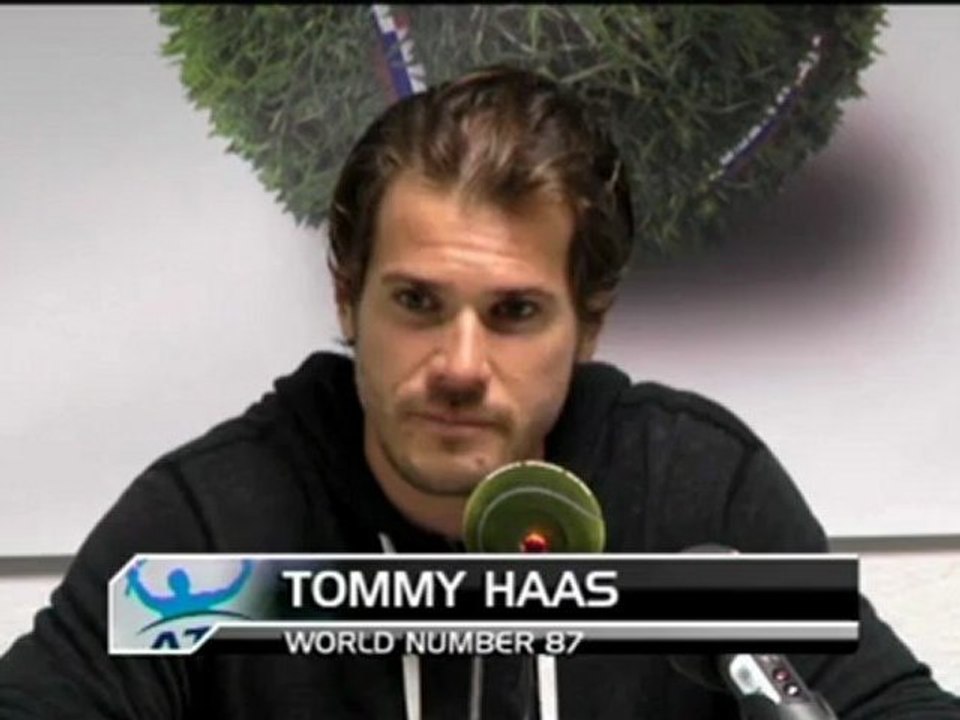 Torneo de Halle: Haas espera poder batir a Federer