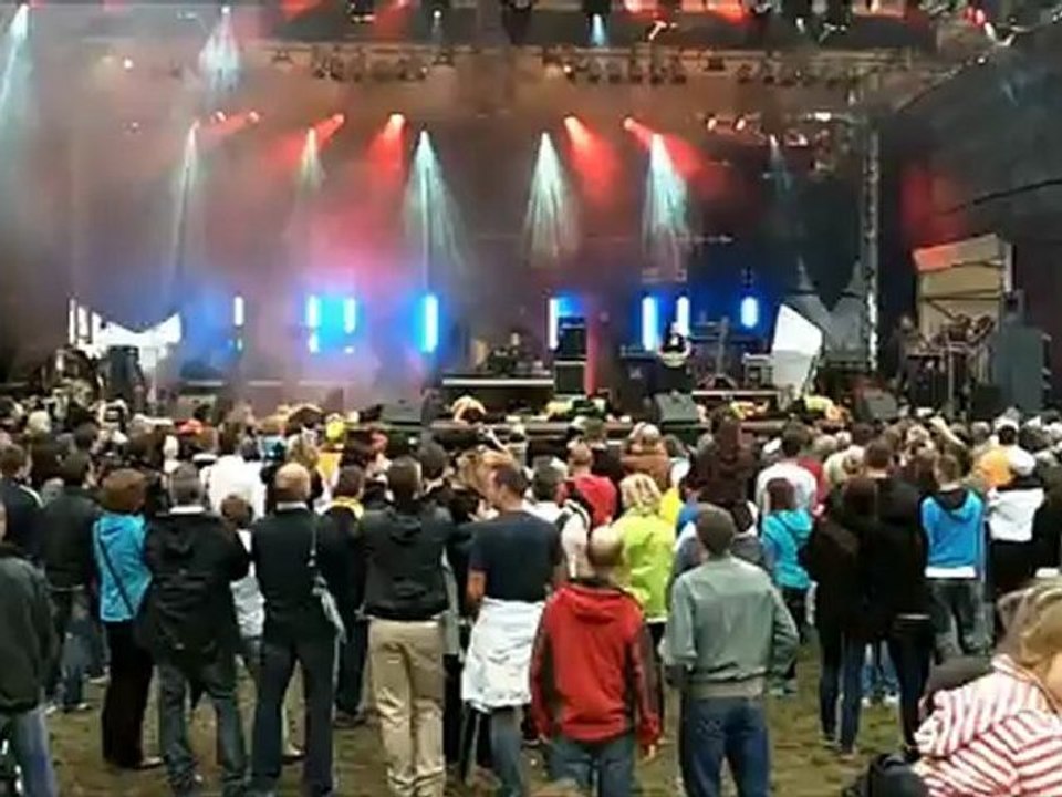 Never Down mit Black Medical auf dem Havelfest 2012 Dance for Buga