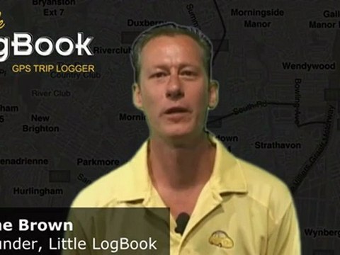 How do I know when my Little LogBook has GPS reception?