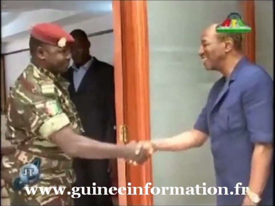 JT RTG DU 16.06.2012.  Alpha Condé rencontre le chef d’Etat Major Général des Armées, les chefs d’Etats Major s Particuliers et les Commandants d’Unités