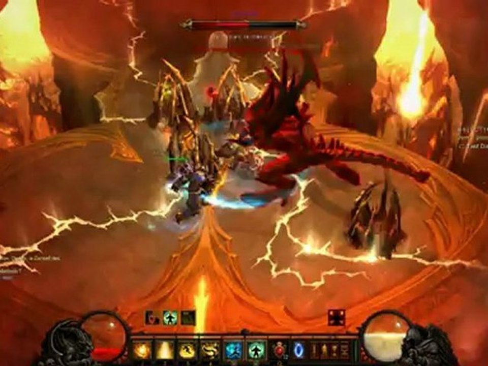 Diablo 3 - act 4 Inferno - Diablo Inferno VS Barbarian & Monk