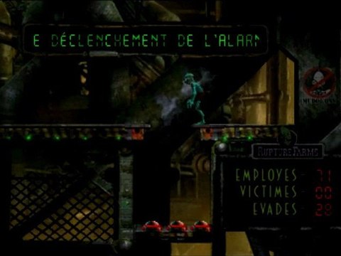 Oddworld l'odysée d'Abe 2 (Vers l'enclos à Bestiaux)