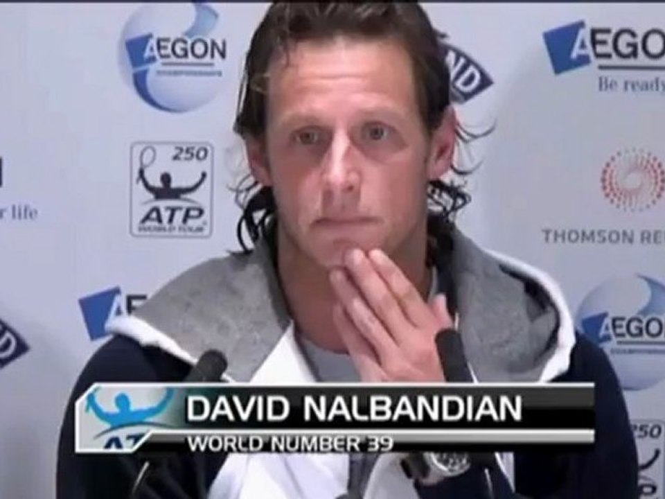 Queens: Nalbandian erwartet starken Cilic