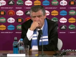 Η απάντηση του Σάντος σε προβοκάτορα δημοσιογράφο