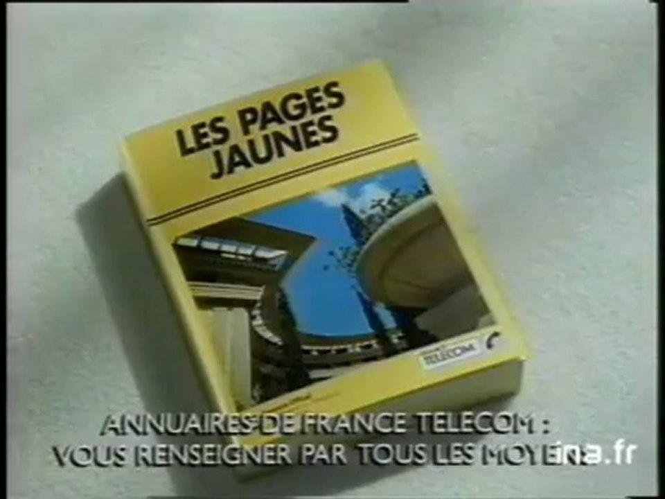 Publicité pages jaunes
