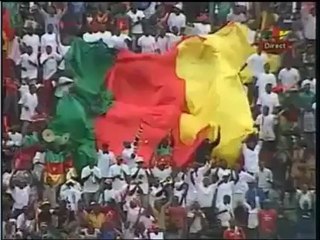 Camenoun vs Guinée-Bissau 2012  1 -0 But de MOUKANDJO sur controle de la main. [SaveYouTube.com]