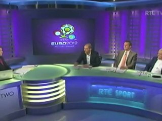 RTE Euro 2012 Panel Discuss Ireland - Day 2 - 9th June 2012