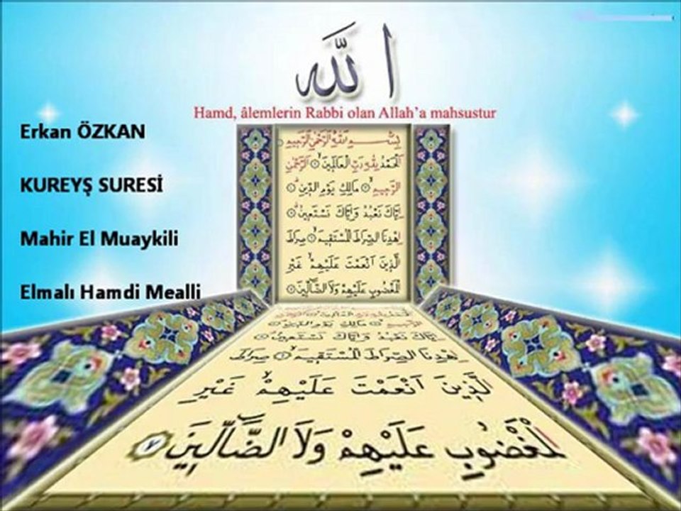 Kureyş Suresi
