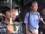 20120616 09:14 (1/3)岩上安身 首相官邸前抗議行動 参加者インタビュー