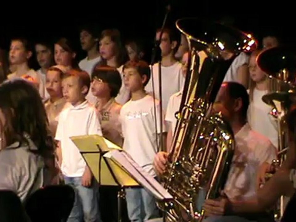 la nuit classe orchestre CM2 Saint-Malo