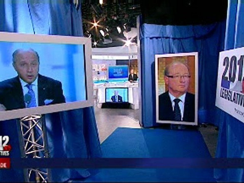 Laurent Fabius: réaction sur France3 Haute-Normandie