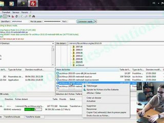 Présentation du programme Filezilla
