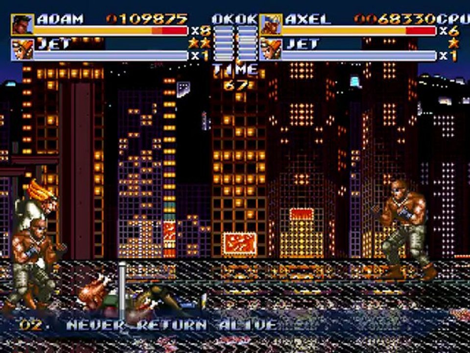 Streets of Rage Remake Playthrough Part 1