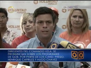 López: Propuesta del oficialismo está divorciada del día a día de los venezolanos