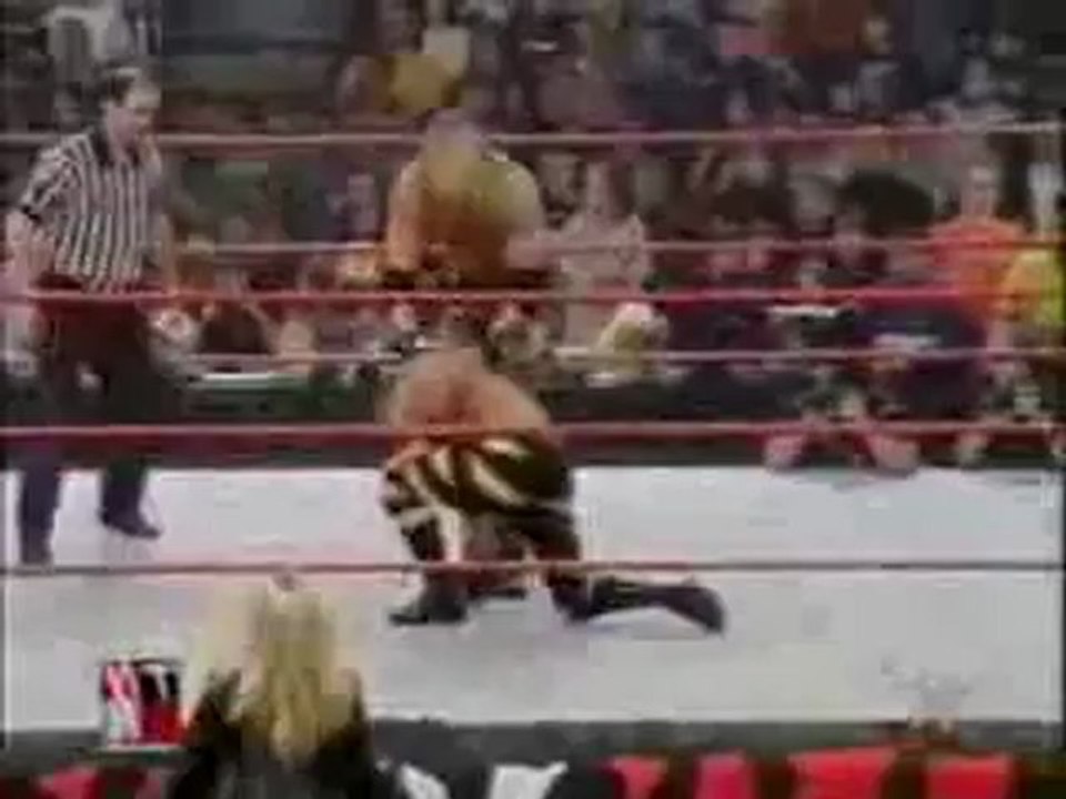 Test vs Chris Benoit Intercontinental Championship Match - RAW 1 1 01