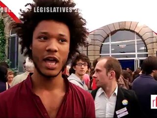 soirée Législatives 2 ème tour - militant PS