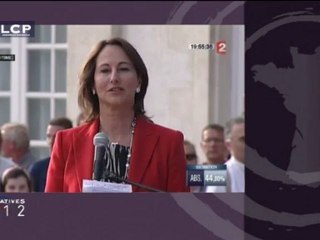 Ségolène Royal brise l'embargo de 20h