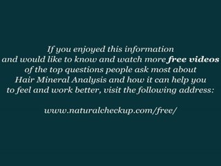 What's the technology behind the new Hair Mineral Analysis?