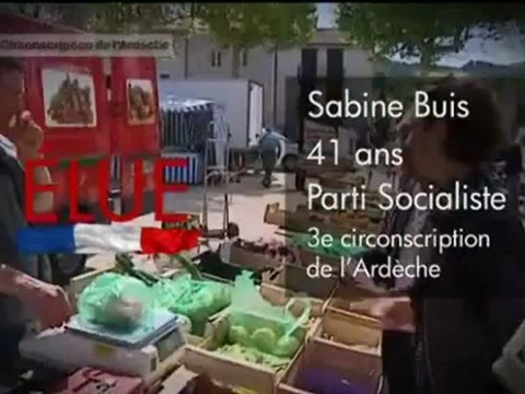 Sabine Buis - député PS - 3ème circo de l'Ardèche