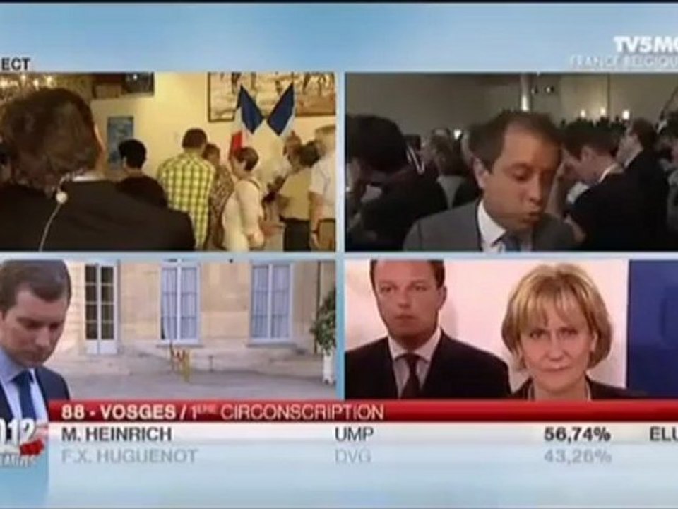 Législatives 2012 - Défaite Nadine Morano CLASH Gérald Dahan