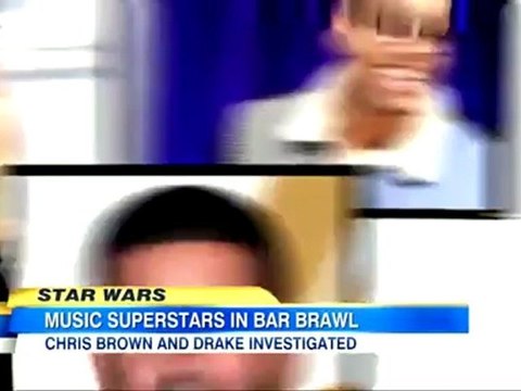 Chris Brown and Drake Fight Video Shows Bottles, Pelea De Chris Brown y Drake