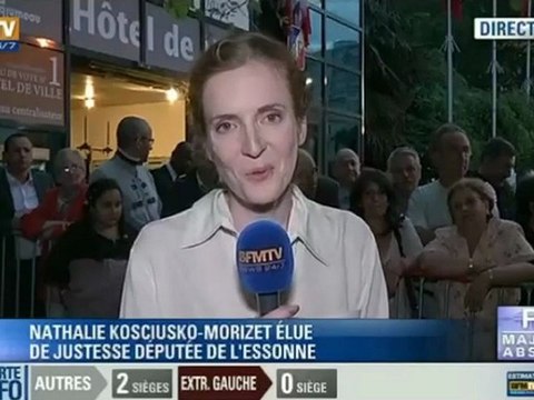 Réaction de Nathalie Kosciusko Morizet - Législatives 2012