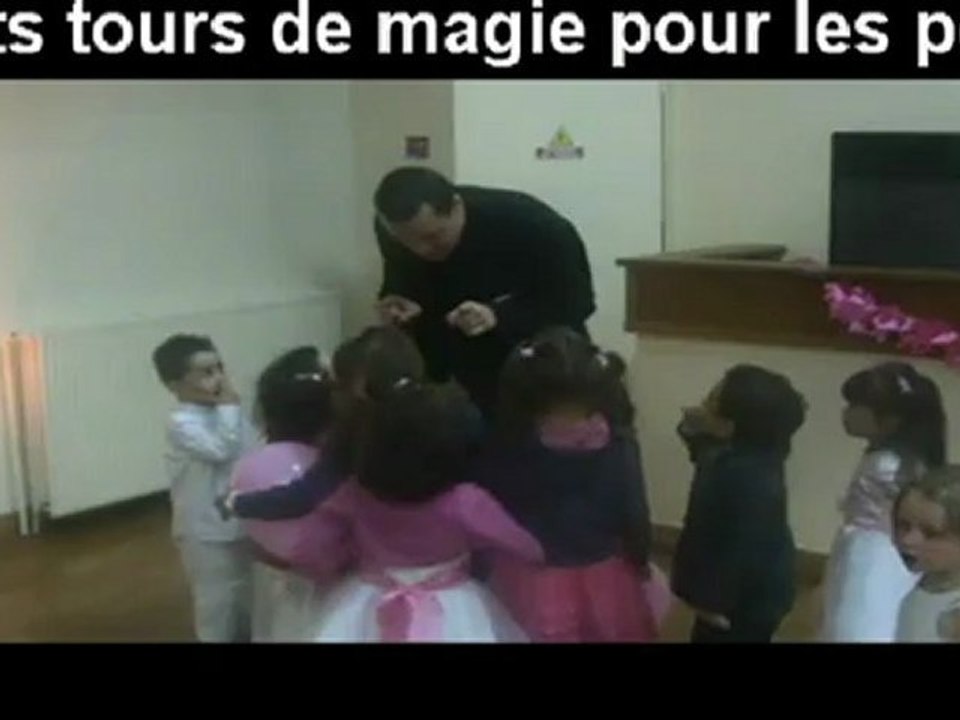 petits tours de magie pour les bout chou par Stéphane dj animateur
