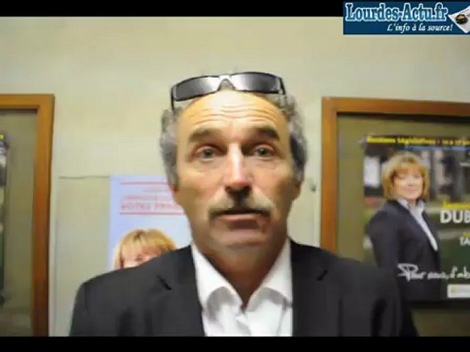 Réaction d'Alain Garrot-au soir du 2ème tour des Législatives 2012