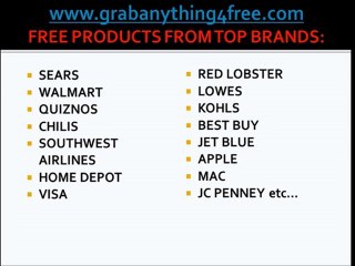 Exclusive Free Giveaways - Grab Anything For Free