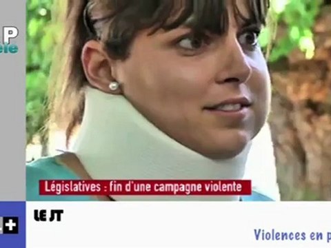 Zapping Actu du 18 Juin 2012 - Résultats des Législatives 2012, face à face Royal/Farloni