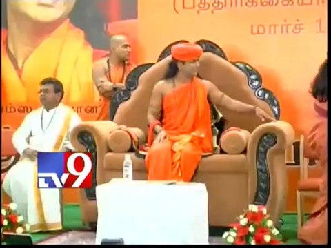 Nityananda in jail after disciples beat KRS activists-part 1