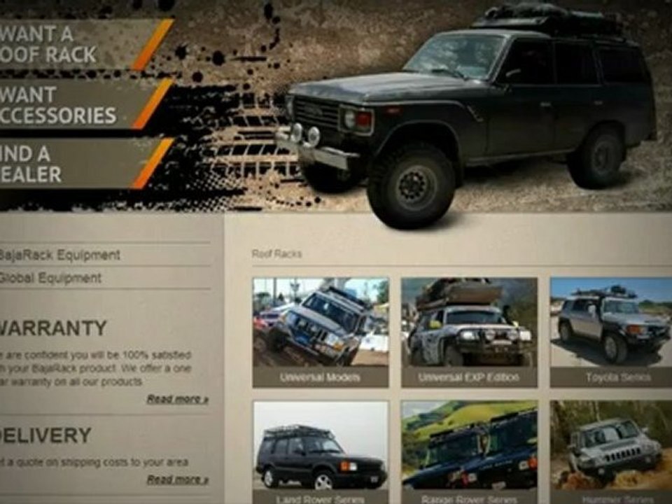 BajaRack Australia - 4x4 Roof Racks and 4wd Roof Baskets Baskets