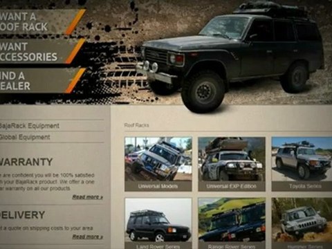 BajaRack Australia - 4x4 Roof Racks and 4wd Roof Baskets Baskets