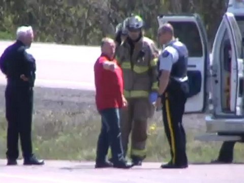 Accident Magnetic Hill on Trans Canada Highway