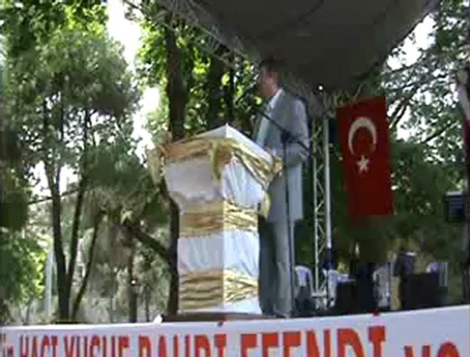 2012 Yılı Hacı Yusuf Bahri Efendiyi Anma Programı-İdris Naim Şahin'in Konuşması