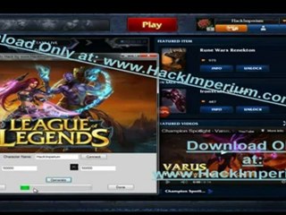 LOL Hack [rp][ip] Cheat - DOWNLOAD - June 2012 Update
