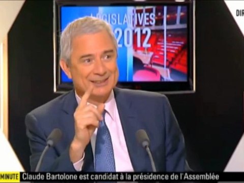 Bartolone candidat à la présidence de l'Assemblée