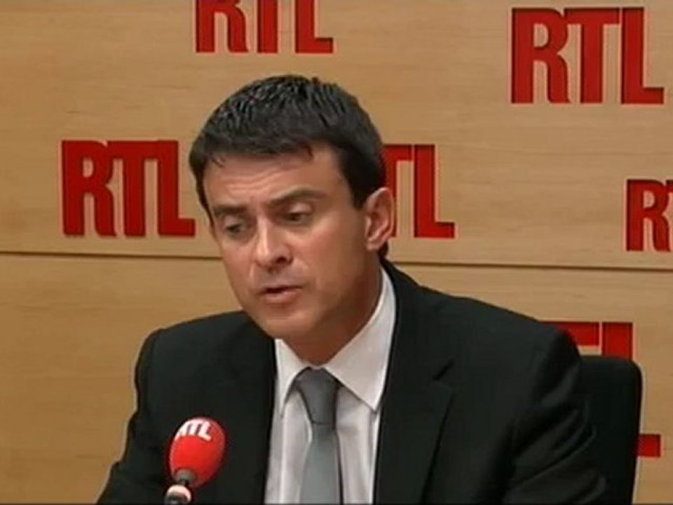 Manuel Valls, ministre de l'Intérieur : "Je ne doute pas que Ségolène Royal saura rebondir"