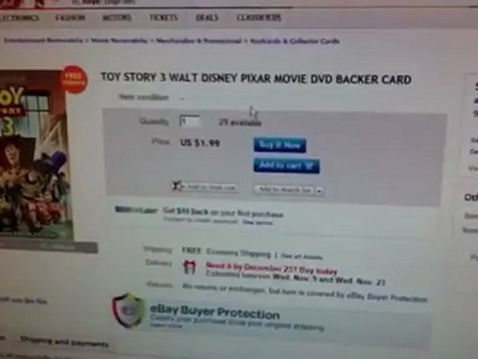 Ce n'est pas un DVD ! Un vendeur s'énerve sur eBay