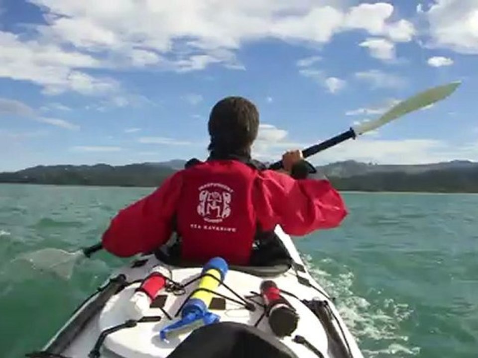 Sea kayaking in the Abel Tasman National Park, NZ 2012