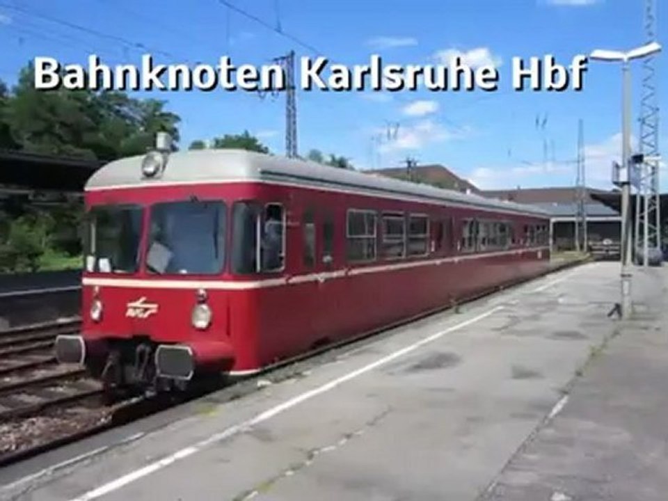 Bahnknotenpunkt Karlsruhe Hbf 01
