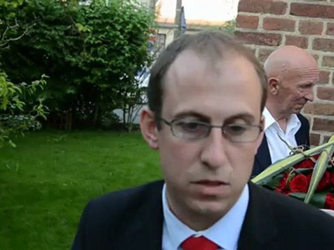 Nicolas Bays, nouveau député de la 12e circonscription du Pas-de-Calais rend hommage à Jean-Pierre Kucheida