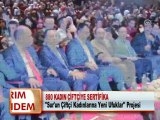 880 KADIN ÇİFTÇİYE SERTİFİKA