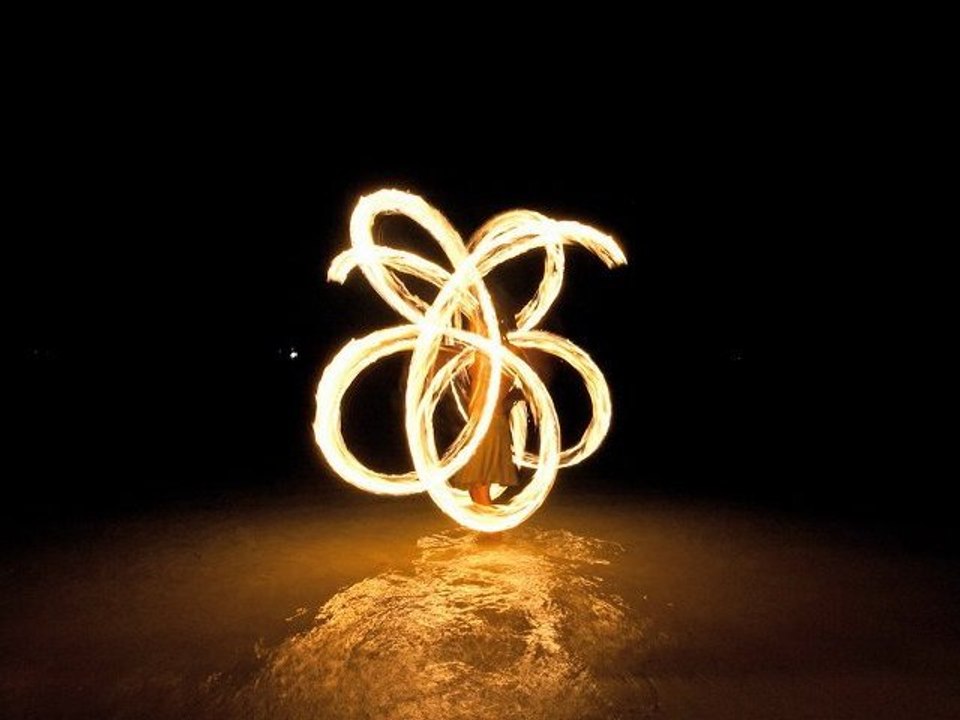 Franscesca' fire dance